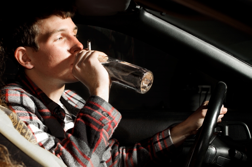 Drinking while driving