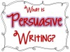 persuasive writing
