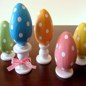Dyed Polka Eggs