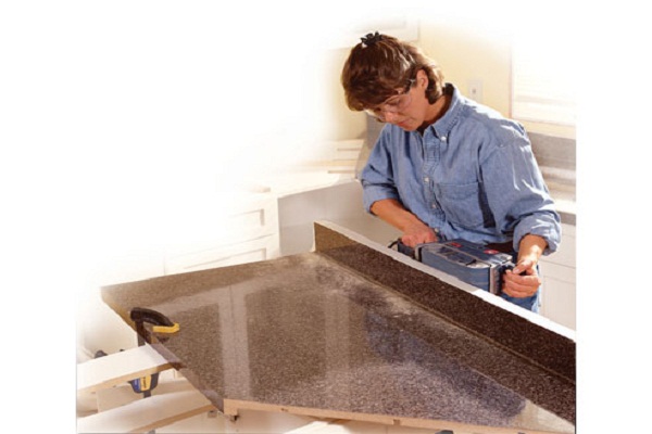 Install a Preformed Laminated Countertop