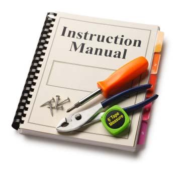 Instructions Manual with tools