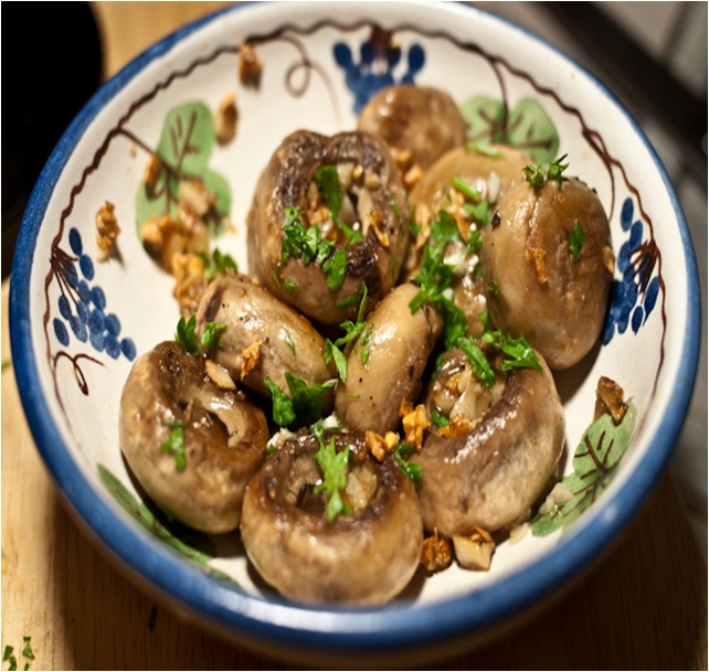 Garlic Mushrooms