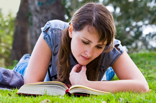 girl Reading a Book