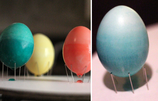 Make an Easter Egg Drying Rack