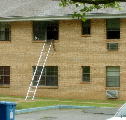 Place a Ladder on a Window Without Breaking the Glass