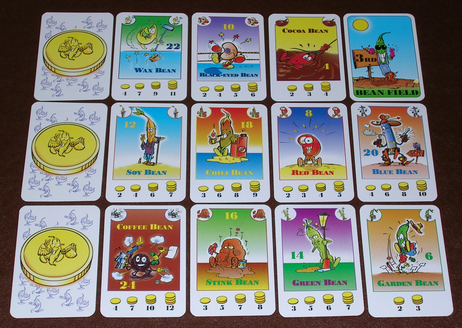 bohnanza cards