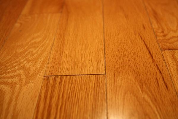 Clean wooden floor