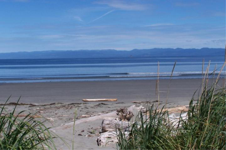 Quiet Beach in Vancouver