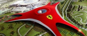 Ferrari world Roller Coaster