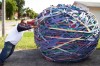 Rubber band ball