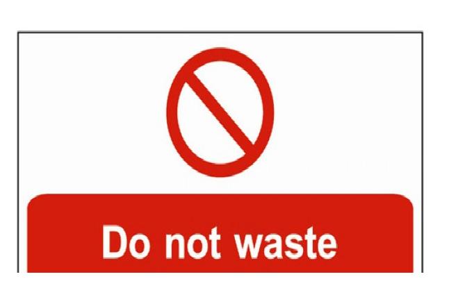 Do Not Waste