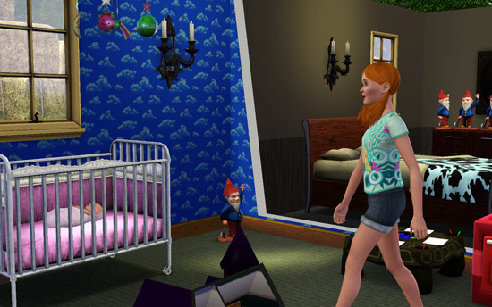 Hire a Babysitter in Sims 3