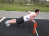 Incline push-ups