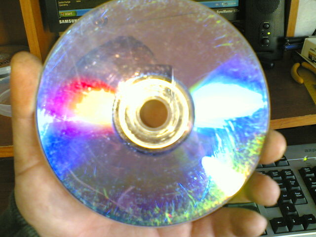 Scratched Disc