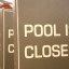 Pool closed