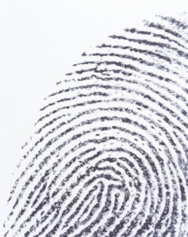 Fingerprint , close-up