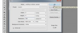 Create Wedding Invitations in Photoshop