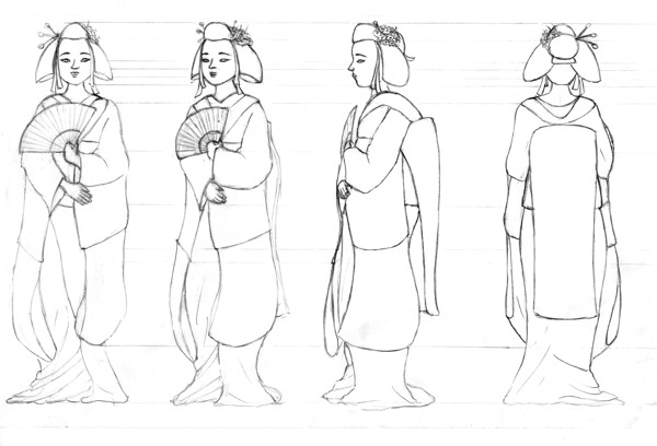 Drawing a Character Model Sheet