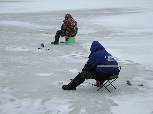 Ice Fish for Bass