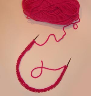 Knit In the Round on Circular Needles