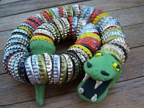 Bottle Cap Snake