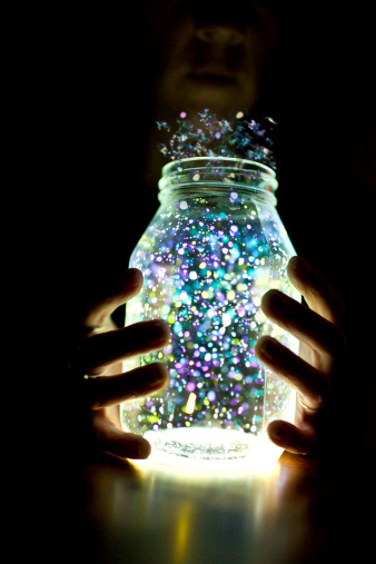 Glowing Fairy Jar