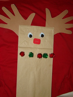 Paper Bag Hand Puppet