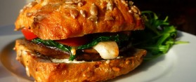 Portobello Mushroom Sandwich