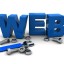 web' with wrench and nuts