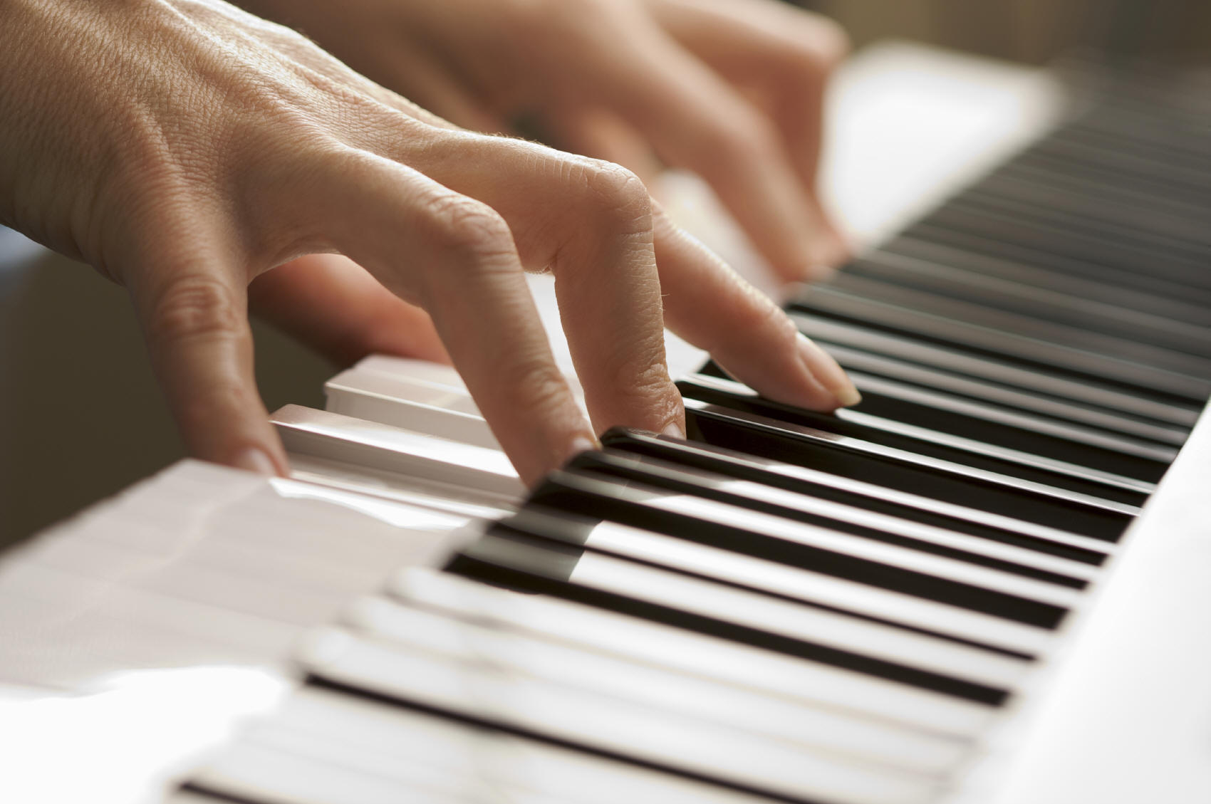 Playing piano