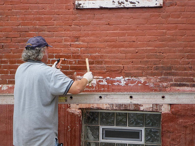 Removing Paint from Bricks