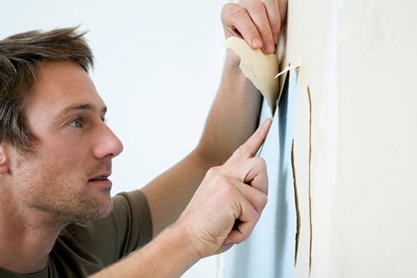 Removing wallpaper