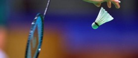 Serving in badminton