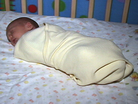 Swaddle an Older Baby