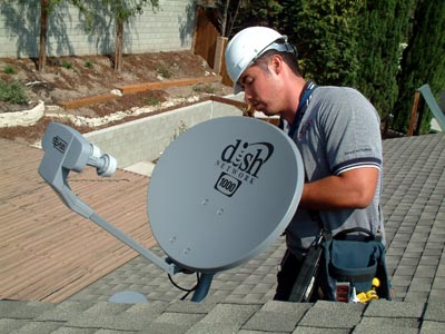 Wiring a Satellite Dish