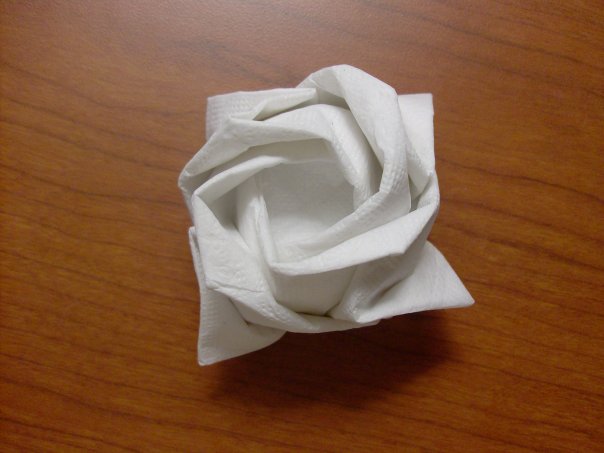 Napkin Rose