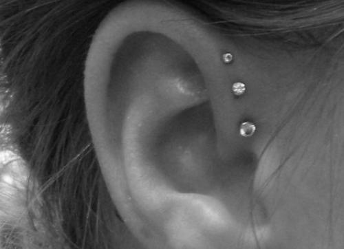 Stretch Cartilage Piercings