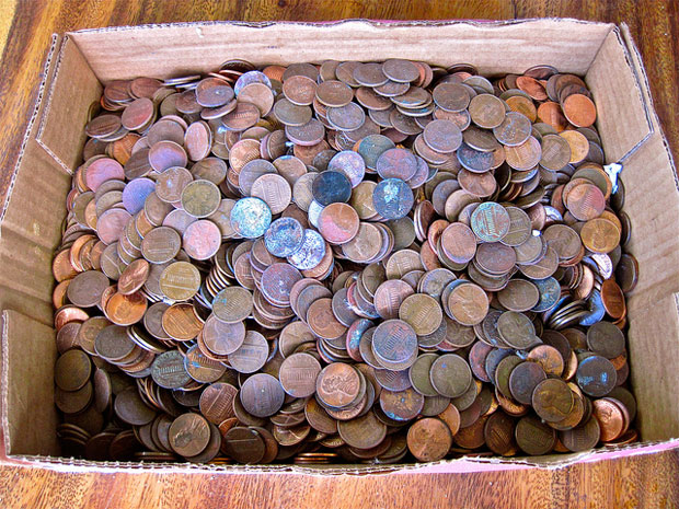 Box of coins