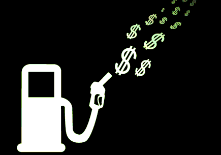 Dollars spent on fuel