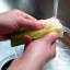 Cleaning a Leek