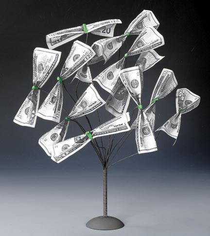 Money Gift Tree