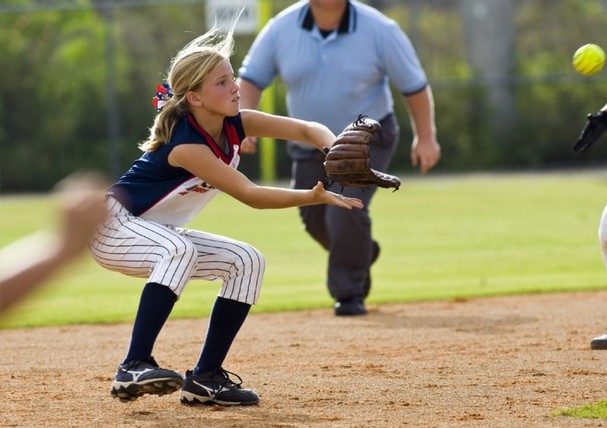 Shortstop in Softball