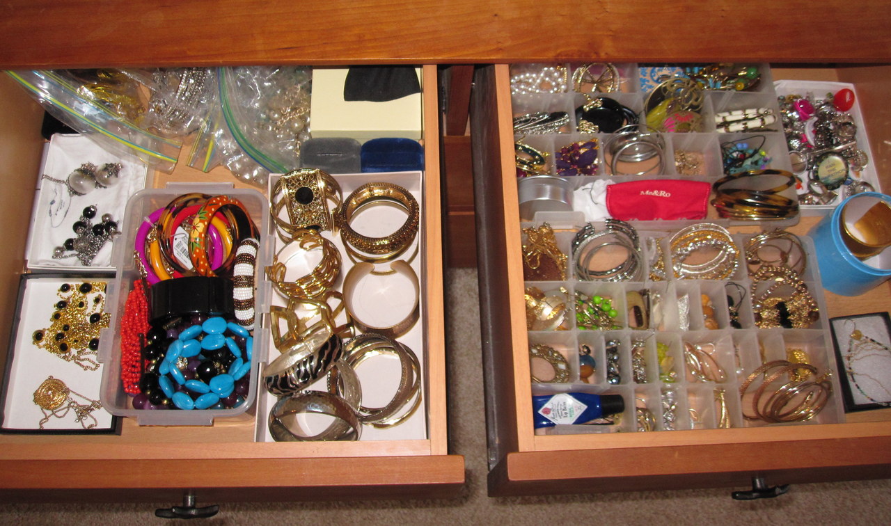 Jewelry in a Drawer