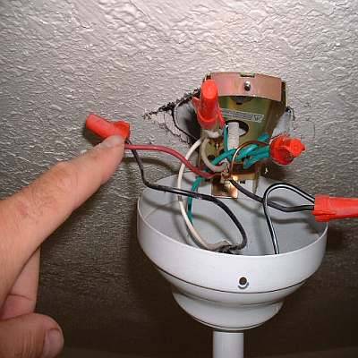 Wiring a Ceiling Fan