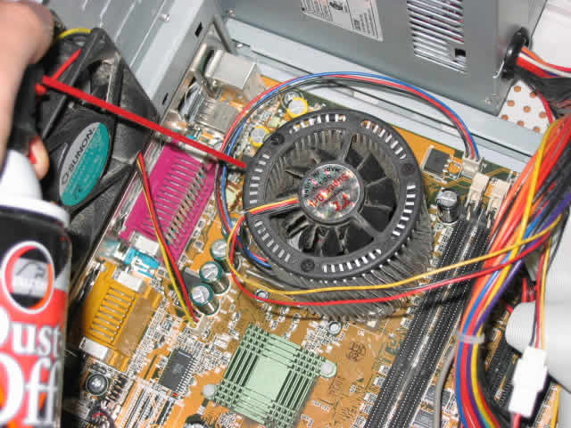 cleaning computer