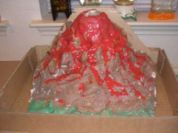Volcano Eruption model