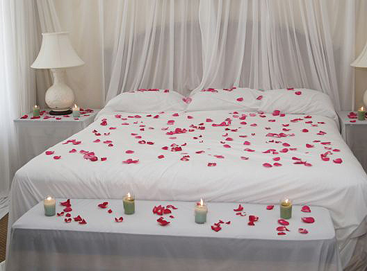 Decorated bed