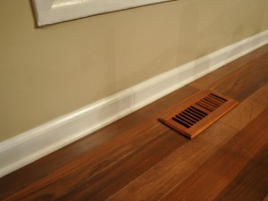 How to Paint Over Stained Baseboards and Molding
